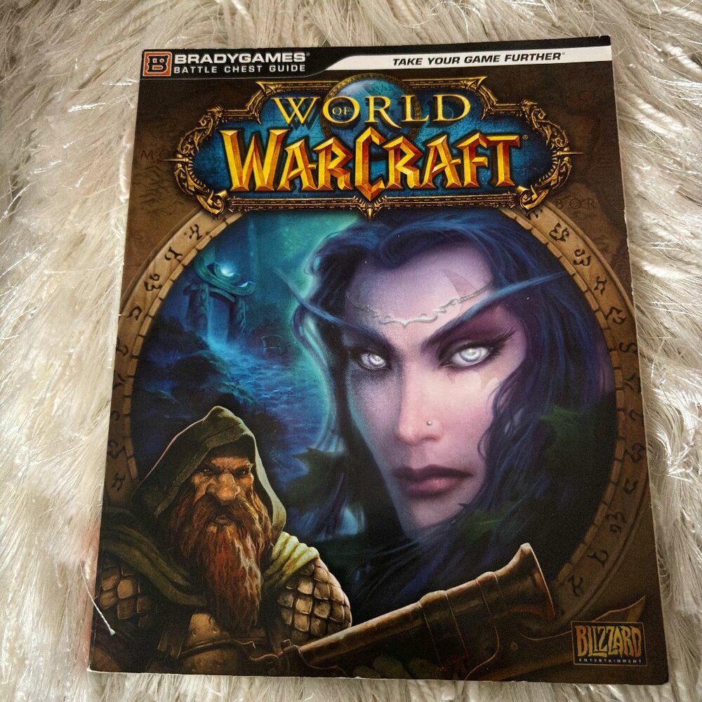 WOW World Of Warcraft Brady Games Battle Chest STRATEGY GUIDE Book 2007 PC Game